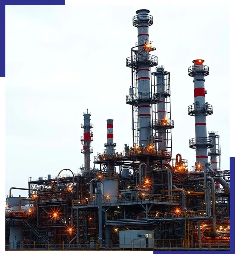 Oil Refinery in UAE - Mena Region